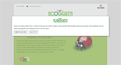 Desktop Screenshot of ecoggetti.it