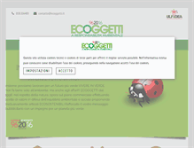 Tablet Screenshot of ecoggetti.it